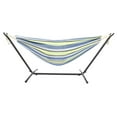UBesGoo Portable Double Hammock With Steel Stand Includes Carrying Bag