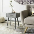 thumbnail image 1 of Safavieh Lyle 1 Drawer Casual Glam Accent Table, 1 of 9