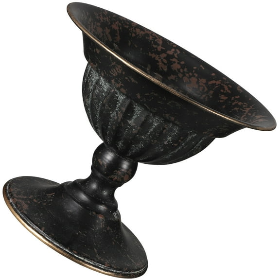 WASHWEPE pedestal urn planter flower arrangement holder Iron Storage Indoor Decoration 1Set