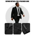 thumbnail image 5 of Men's Big & Tall 2-Piece Suit Set - Single Button for Wedding, Business & Formal Occasions, 5 of 11