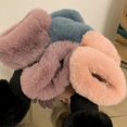 thumbnail image 5 of Fashion Women Gloves Autumn Winter Cute Furry Warm Mitts Full Finger Mittens Female Outdoor Sport Cycling Gloves (Pink,One Size), 5 of 7