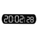 thumbnail image 2 of Reloj despertador LED multifuncional, blanco, 2 of 5