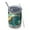 Teal and Gold, variant on 12oz Tumblers White Marble Rose Gold Line Pattern Vacuum Insulated Stainless Steel Travel Tumbler Cups Mug with Lid and Straw for Beer,Coffee,Beverages with Cleaning Brush for Cold & Hot Drinks