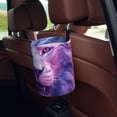 thumbnail image 5 of Easygdp Cool Lion Head Car Trash Can Garbage Car Accessories Trash Can Car Waste Bin for for Driver and Passenger Any Vehicle, 5 of 7