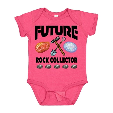 

Inktastic Future Rock Collector Gift Baby Boy or Baby Girl Bodysuit