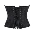 thumbnail image 5 of SBYOJLPB Women's Waist Trainers Cincher Solid Color Tummy Control Shapewear Top, 5 of 8
