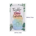 thumbnail image 2 of 50 etiquetas guía para vasos de vidrio, tarjetas con instrucciones de cuidado para vasos, tarjetas con instrucciones de cuidado para vasos, 2 of 6