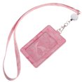 thumbnail image 2 of 1 Set ID Badge Holder Retractable ID Card Holder Hanging Badge Reel Water-resistant Card Cover, 2 of 9