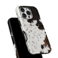 thumbnail image 6 of DesignSkinz Scratch-Resistant Hard Slim Case Compatible with iPhone 16 Plus (Compatible with MagSafe) - Modern Cowhide Chic V7, 6 of 9