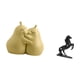 thumbnail image 5 of Sujetalibros decorativos con forma de caballo, de resina y . Escultura de animal. Topes modernos para libros, ideales para sala de estar, ofi, 5 of 8