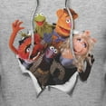 thumbnail image 2 of Men's The Muppets Breakout Pull Over Hoodie Athletic Heather Large, 2 of 4