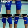 thumbnail image 6 of Cannon Sports Pro Volleyball Knee Pads – Thick Padded Sponge for Extra Support – Breathable Anti-slip Collision Avoidance Knee Pads – Volleyball, Basketball, Wrestling, Working & More (Blue, Large), 6 of 6