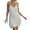 White, variant on fartey Fringe Dress for Women Sleeveless Strap Mini Dresses Sequin Patchwork Prom Dress Evening Party Club Date Night Dress