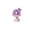 Purple, variant on Table Top Charging Desk Fan, Skull Shaped Small Portable Adjustable Design, Pink Personal Cooling For Office Home Dorm Bedroom