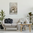 thumbnail image 3 of Stupell Industries Vintage Still Life Daisies Plants & Flowers Painting Wrapped Canvas Art Print Wall Art, 24 x 36, 3 of 8