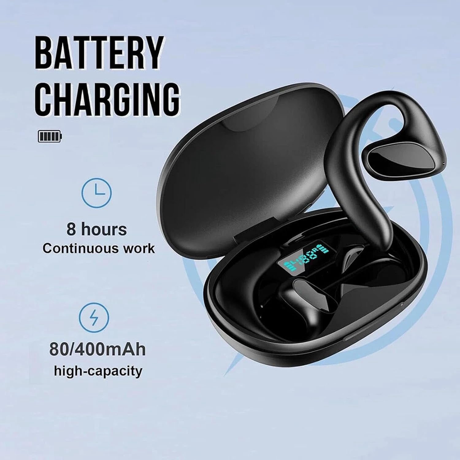 2026 New Translation Earbuds, 144 Languages Real-Time Two-Way AI Translator, Bluetooth Wireless Earphones for Travel, Business, Calls & Music, Open-Ear Comfort