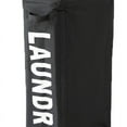 thumbnail image 3 of Cesta de lavandería plegable de tela Oxford, cesta de almacenamiento de fácil instalación con poleas de malla, color negro, 3 of 5