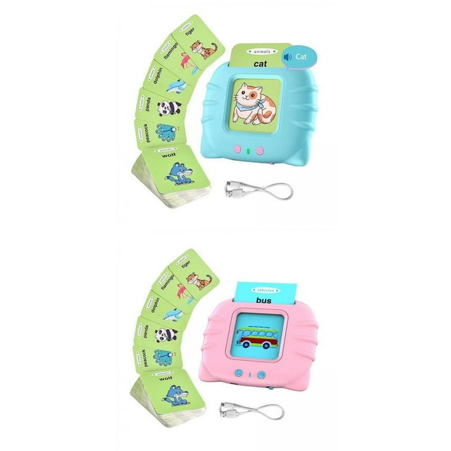 Tarjetas Flash Educativa 448 Uds Perfke Máquina de Aprendizaje para Edades de 2 a 6