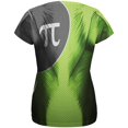thumbnail image 2 of Captain Pi the Irrational Superhero All Over Womens T Shirt, 2 of 2