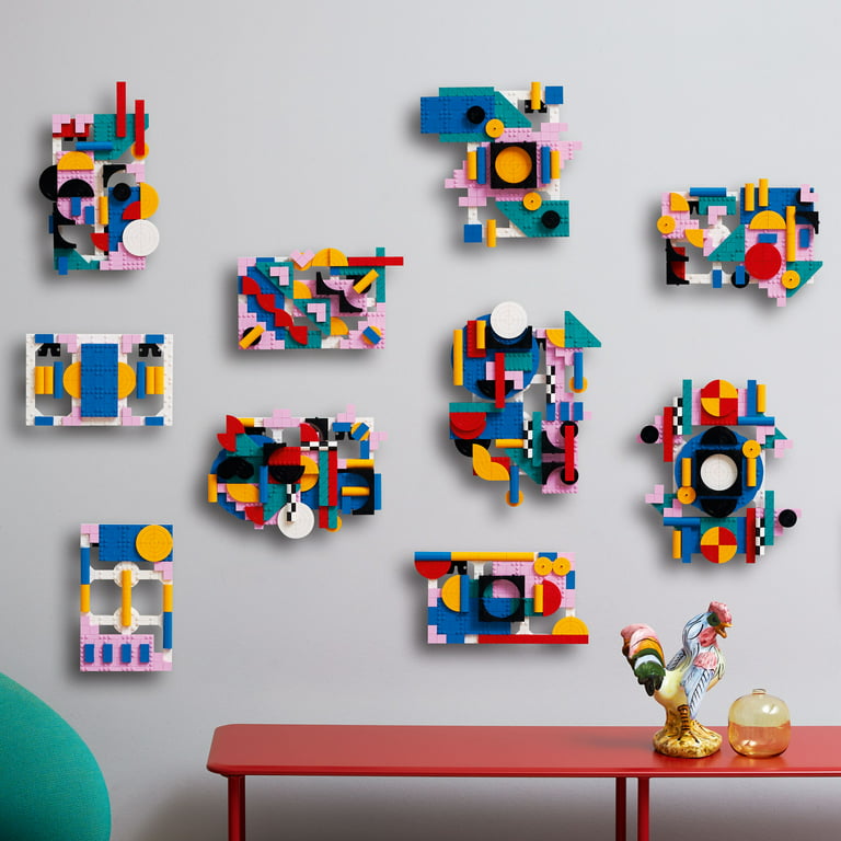 LEGO Art Modern Art 31210 Build & Display Home Décor Abstract Wall Art Kit,  Birthday Gift Idea for Artistic People, Set for Teens or Adults Who Enjoy  Craft Hobbies 