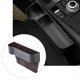 thumbnail image 5 of Organizador del espacio del asiento del automóvil Organizador entre la caja de almacenamiento lateral de la consola del asiento y la taza Negro Izquierda kusrkot Organizador de huecos para asientos de coche, 5 of 7