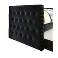 thumbnail image 4 of Bowery Hill Upholstered Black Daybed Rectangular Nailhead Trim 87.63" x 43" x 34.25" Unassembled, 4 of 8