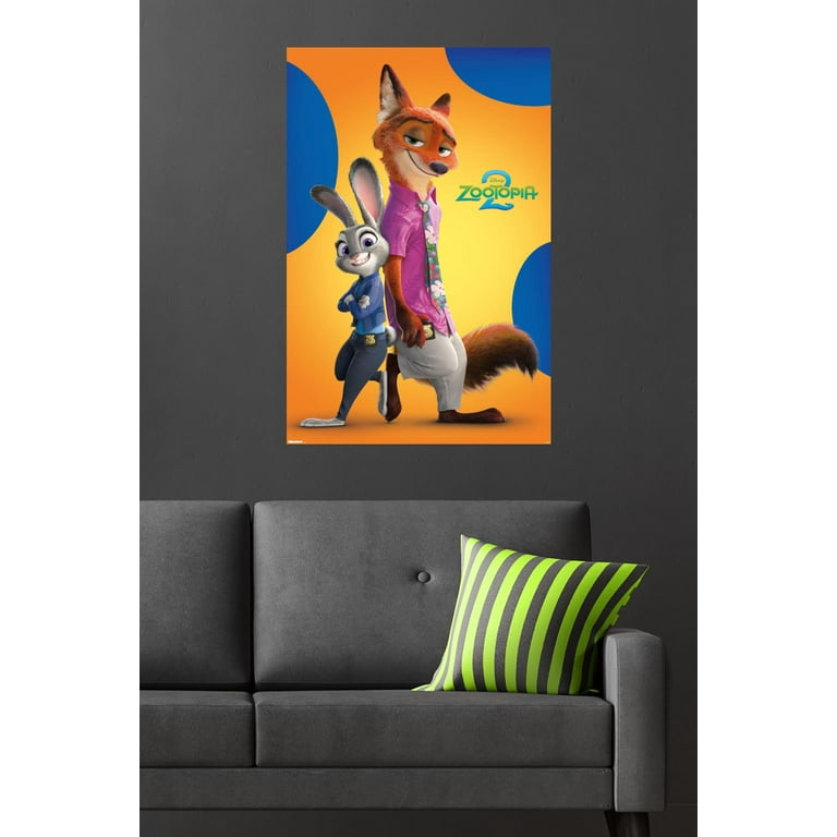 Disney Zootopia 2 (2025) - Nick & Judy Wall Poster, 22.375
