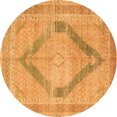 thumbnail image 1 of Ahgly Company Indoor Round Persian Orange Traditional Area Rugs, 7' Round, 1 of 1