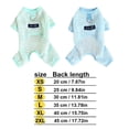 thumbnail image 4 of Summer Lightweight Breathable Dog Jumpsuit, Pet Thin Mesh Four Legged Clothes Sun Protection Clothes Cooling Jumpsuit, 4 of 10