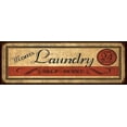 thumbnail image 2 of Harbick, N 18x9 White Modern Wood Framed Museum Art Print Titled - Self Serve Laundry, 2 of 4