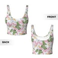 thumbnail image 5 of Naloa Lilies Flowers Sports Bras for Women, High Support Bra with Removable Pads, Comfortable - Large, 5 of 9