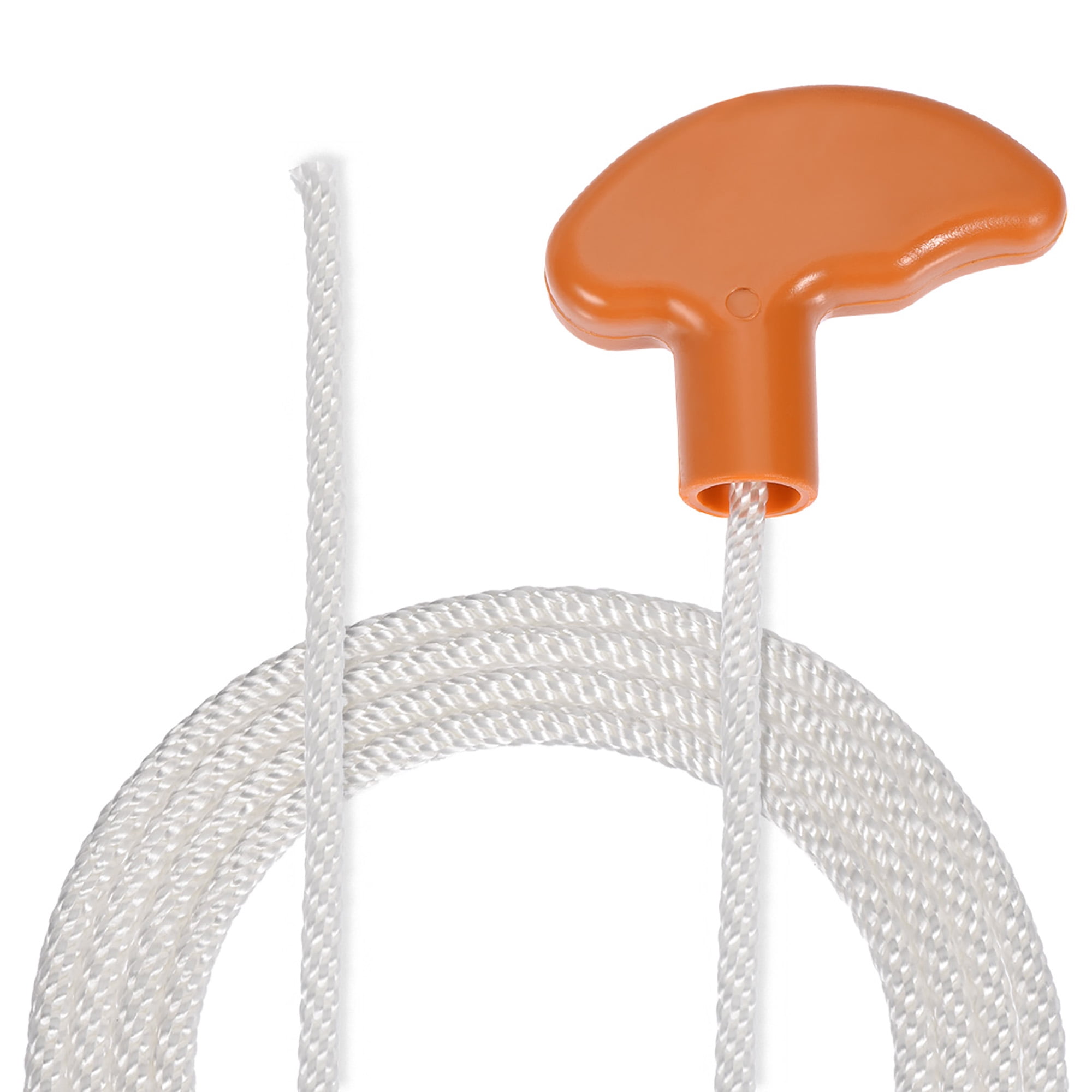 Recoil start Rope Nonslip Handle 6mm Dia 1.5m 5ft Polyester Pull Cord