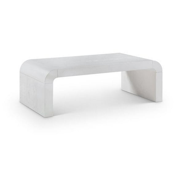 Meridian Furniture Toulon White Oak Veneer Coffee Table