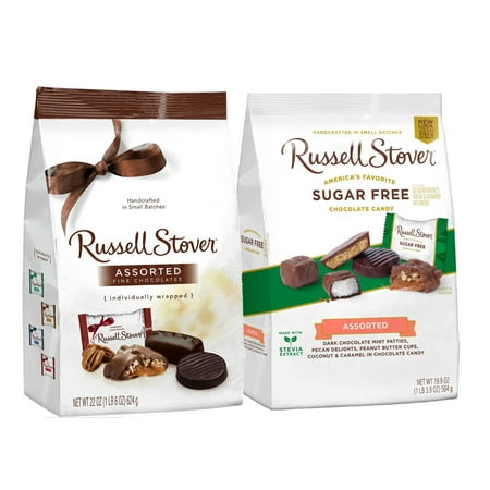 Russell Stover Easter - Russell Stover Chocolate Pack - Sugar Free, Assorted Varieties (2 Pack)