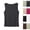 04# Dark Gray, variant on Tank Tops for Women Knit Crewneck Slim Fit Plain Solid Tops Summer Office Layering Basic Sleeveless Shirts White M