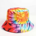 thumbnail image 4 of Herrnalise Adult Male And Female Fisherman Hats Color Painted Tie Dyed Double Sided Fisherman Hats Wear Outdoor Sunscreen Sun Hats On Both Sides, 4 of 4