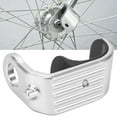 thumbnail image 4 of Front Fork E Shaped Buckle, Anode Coloring Polished Light Weight Design Easy Push Bicycle E Shaped Buckle Easily Rotate  For  Silver, 4 of 8