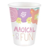 Unicorn 'Believe in Magic' 9oz Paper Cups (8ct)