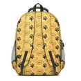 thumbnail image 3 of Paw Prints and Bones Backpack for School,Cute School Bag,Schoolbag with Adjustable Shoulder Straps & Padded Back,16.9 Inch, 3 of 5