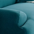 thumbnail image 5 of Dowbom Stretch Sofa Slipcover,Furniture Protector for 1 2 3 4 Cushion Couch Solid Color Non-slip Couch Cover with Elastic Bottom Soft Sofa Cover for Living Room-M(145-185cm)-K, 5 of 9
