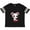Football Black and White, variant on Goth Bunny Boys or Girls Toddler T-Shirt