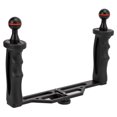 thumbnail image 2 of LHCER Dual Handle Aluminium Tray Stabilizer Rig Diving Underwater Camera Housings Tray For ,Underwater Camera Housing Case Tray,Dual Handle Tray Stabilizer, 2 of 8