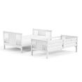 thumbnail image 5 of Furniture of America Lively Kids Solid Wood Twin-over-Full Detachable Bunk Bed, White, 5 of 10