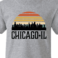thumbnail image 4 of Inktastic Chicago Illinois Skyline Vintage Youth T-Shirt, 4 of 5