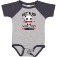thumbnail image 3 of Inktastic Panda Lover Gift Boys or Girls Baby Bodysuit, 3 of 5