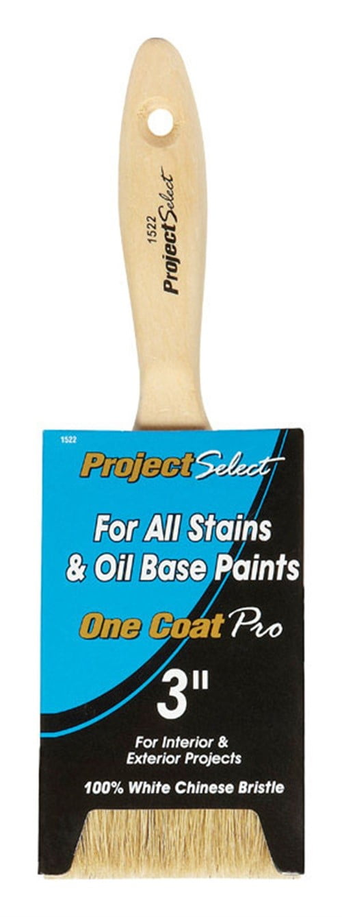 Linzer  Project Select  3 in. W Flat  Paint Brush