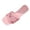 Pink, variant on Wensltd Beach Sandals for Women Bohemian Elastic Flat Flip Flop Sandals Casual Summer Outdoor Vacation Walking Shoes Black Yellow