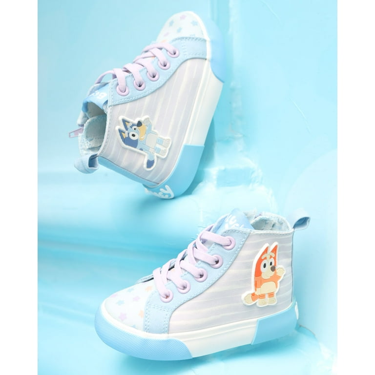 Bluey Toddler Girl's High Top Sneakers