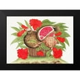 thumbnail image 2 of Anonymous 14x11 Black Modern Framed Museum Art Print Titled - Basket of pomegranates, 2 of 5