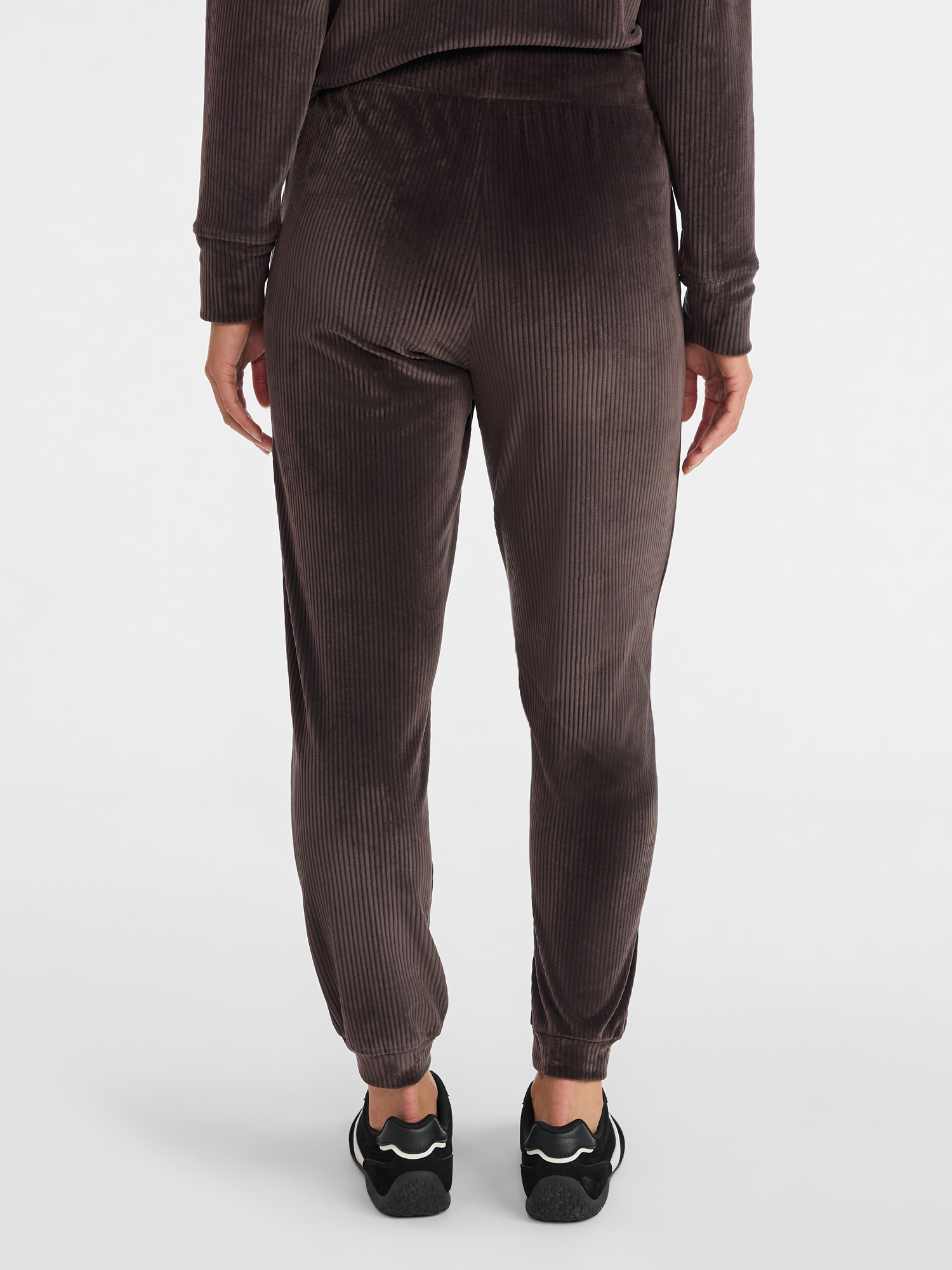 Avia Women's Ribbed Velour Jogger Pants, Sizes XS-XXXL